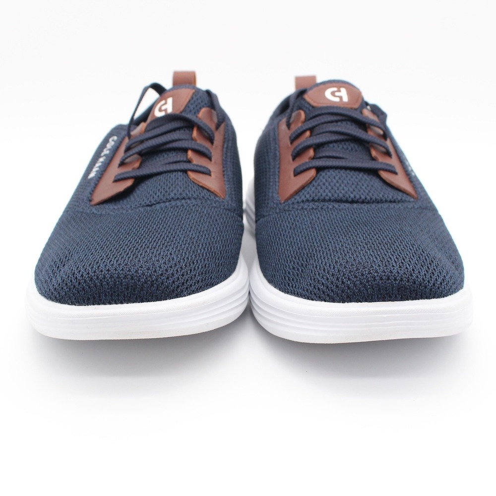 Cole Haan Grandsport Journey Casual Sneakers Mens Size 10M Blue Knit Lace Up - Picture 6 of 12